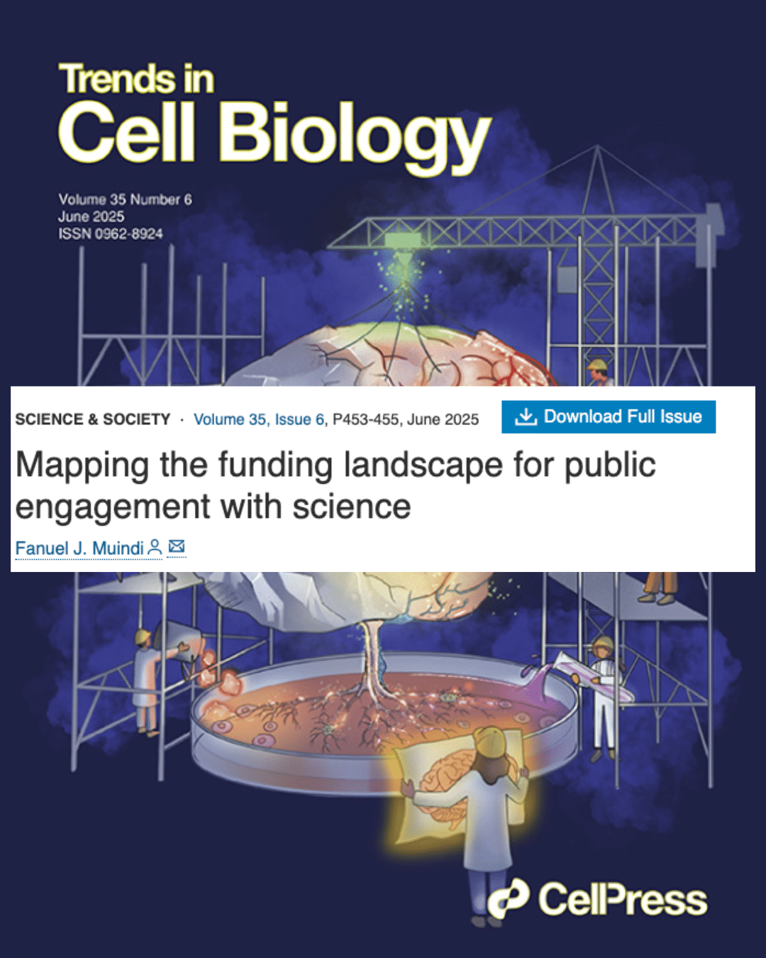 Mapping the funding landscape for public engagement with science