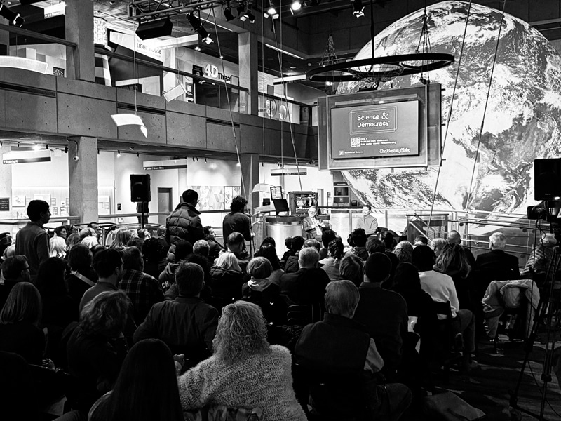 Professors Danielle Allen and David Kaiser