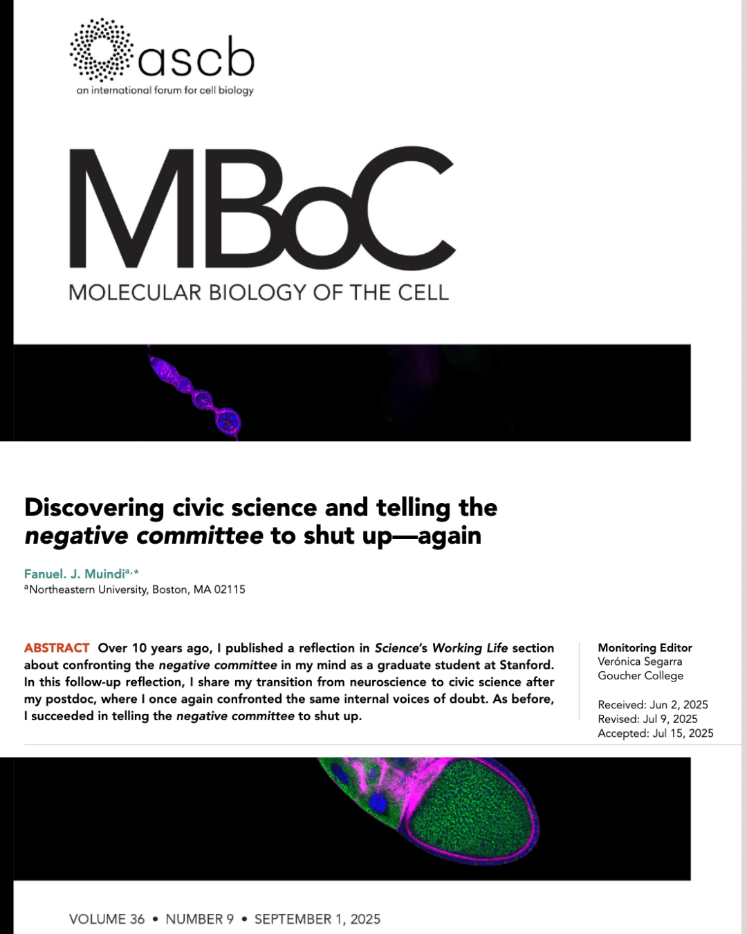 Discovering civic science and telling the negative committee to shut upโagain